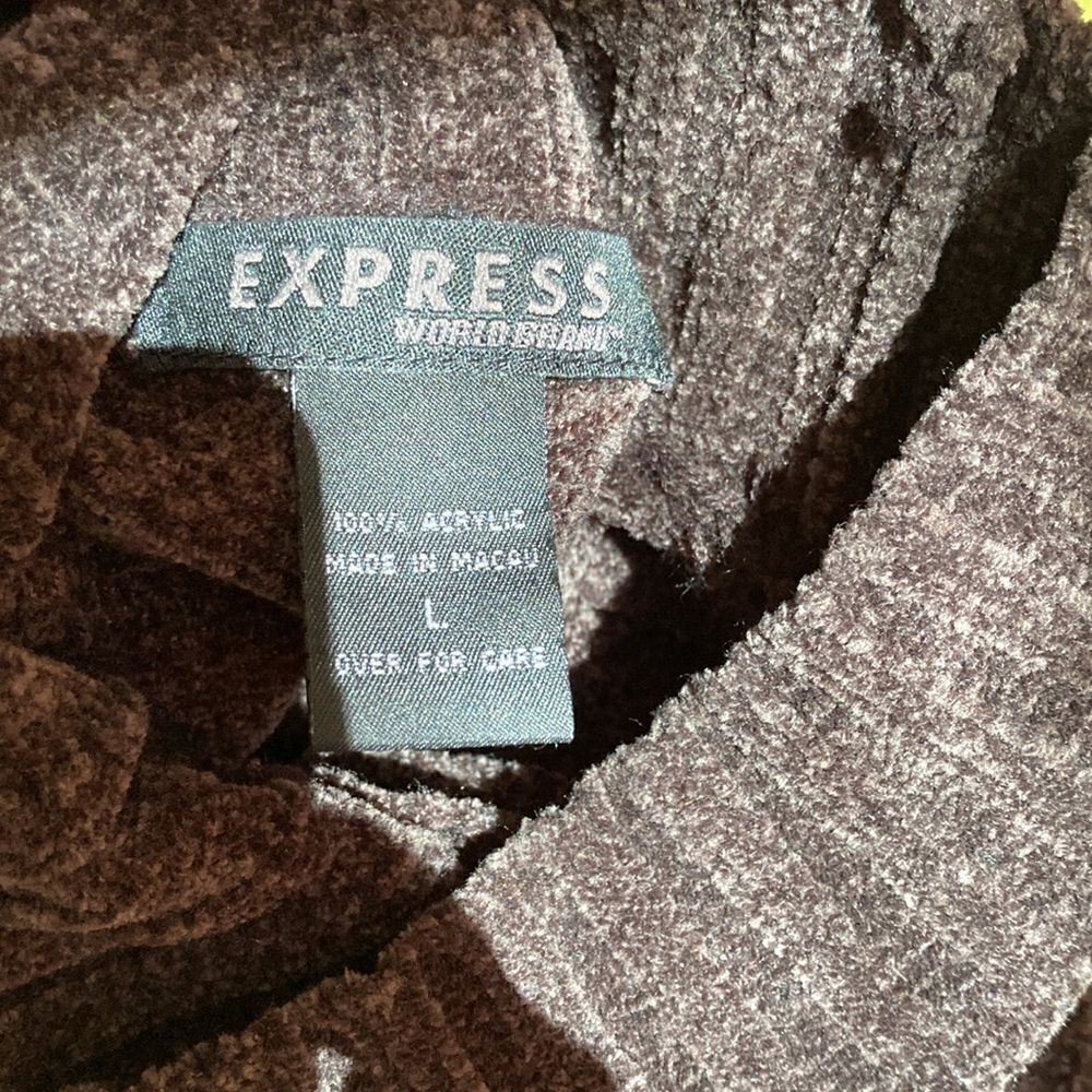 Express Long Line Tunic Sweater Size L - Picture 7 of 7